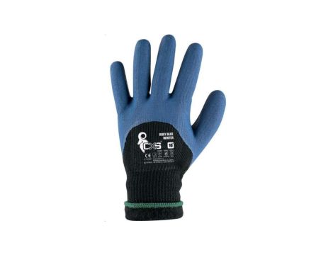 RĘKAWICE POWLEKANE, OCIEPLANE CXS ROXY BLUE WINTER 10