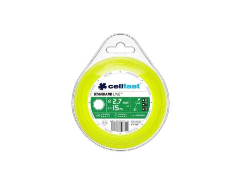 ŻYŁKA DO WYKASZARKI OKRĄGŁA 2.7MM 15M