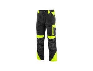 SPODNIE CXS DO PASA SIRIUS BRIGHTON CZARNO-ŻÓŁTE ROZM.56