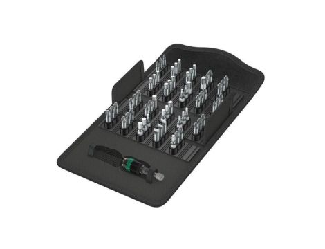 ZESTAW BITÓW BIT-SAFE + WKRĘTAK 1/4, 61 CZĘŚCI