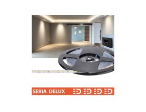 Taśma Delux 24V LB 160led 4000K 450lm SMD2835 (10) PL7Y