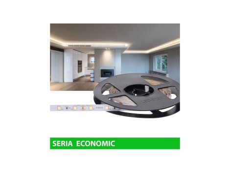 Taśma 12V 5m 300 led 24W biała neutralna smd2835