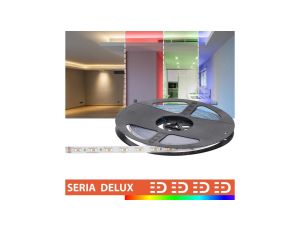 Taśma Delux 24V 48led RGB+4000K SMD2835 (10)