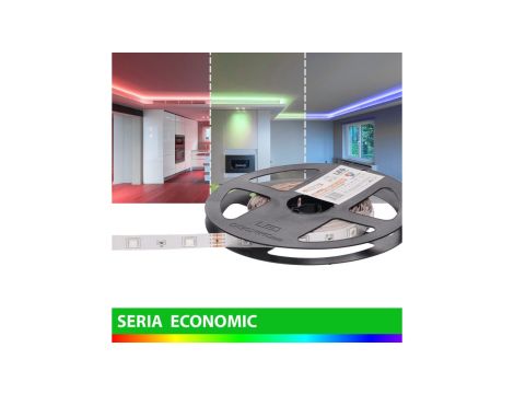 Taśma 24V 5m 300 led 72W RGB smd5050