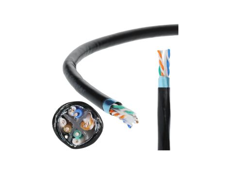 Kabel zewnętrzny FTPz kat.6 F/UTP 4x2x0,55 SecurityNET /500m/