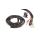 Elastyczny organizer biurkowy typu CABLEZIP maskownica do kabli i przewodów 2,6m 20mm czarny
