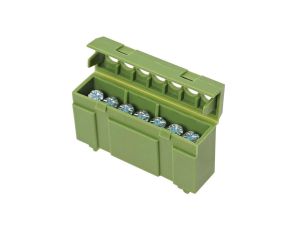 Listwa zaciskowa 7-polowa 1-16mm2 zielona LZMI-G7