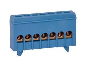 Listwa zaciskowa 7-polowa 1-16mm2 niebieska LZMI-B7