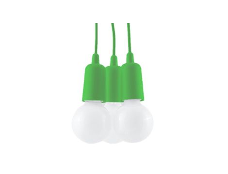 Lampa wisząca DIEGO 3 zielony