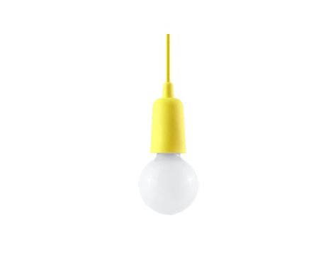 Lampa wisząca DIEGO 1 żółta