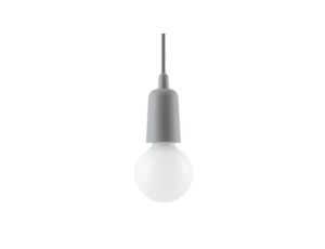 Lampa wisząca DIEGO 1 szara