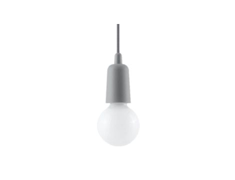 Lampa wisząca DIEGO 1 szara