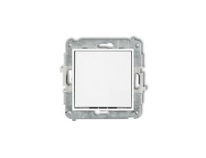 ICON Mechanizm łącznika krzyżowego (jeden klawisz bez piktogramu) biały mat 25IWP-6.1