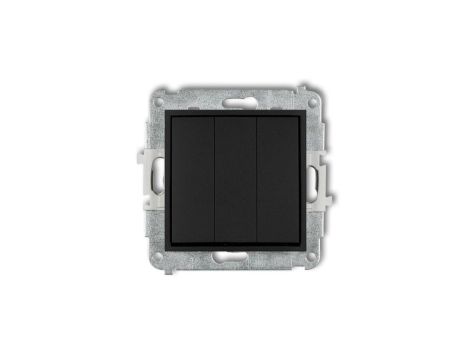 ICON Mechanizm łącznika potrójnego czarny mat 12IWP-7