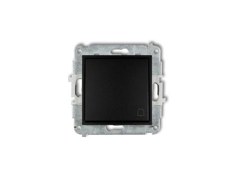 ICON Mechanizm łącznika zwierny dzwonek czarny mat 12IWP-4