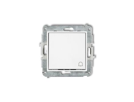 ICON Mechanizm łącznika zwierny dzwonek biały mat 25IWP-4