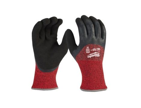 Rękawice robocze zimowe, ochronne L/9 odporne na przecięcia, poziom ochrony 4/D MILWAUKEE