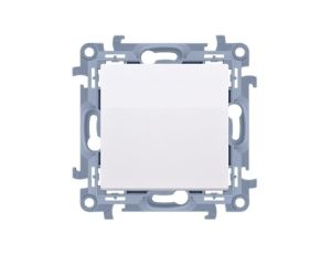 Łącznik krzyżowy bez piktogramu biały 10A