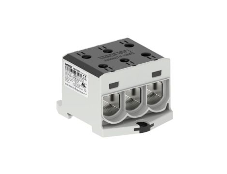 Złączka OTL150-3 kolor czarny 3xAl/Cu 25-150mm2 1000V AC / 1500V DC Zacisk uniwersalny MAA3150S10