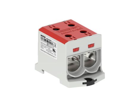 Złączka OTL150-2 kolor czerwony 2xAl/Cu 25-150mm2 1000V AC / 1500V DC Zacisk uniwersalny MAA2150R10