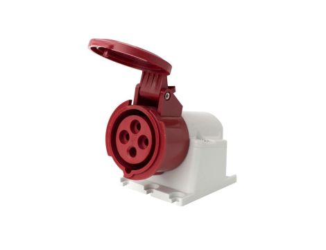 Gniazdo stałe 16A 4P IP44 400V / 23399