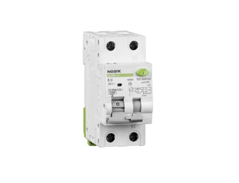 Wyłącznik kombinowany 1P+N B 10A 30mA AC 6kA Ex9BL-N