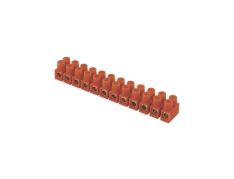 Listwa zaciskowa gwintowa termoplastyczna 10mm2 / złączka 12-torowa /