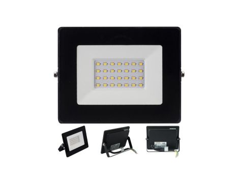 Naświetlacz LED SMD KASTEL 20W 1600lm 4000K czarny NW