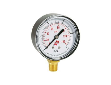 Manometr radialny 0-25 bar, G 1/4, 63 mm