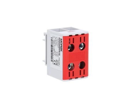 Złączka OTL50-2 kolor czerwony 2xAl/Cu 1,5-50mm2 1000V AC / 1500V DC Zacisk uniwersalny MAA2050R10