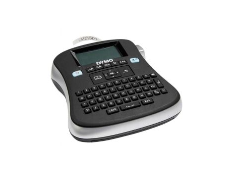 Drukarka etykiet DYMO LabelManager 210D+dla biura, domu, instalatora (LM 210D+) S0784430 bez walizki+taśma DYMO D1 12mm