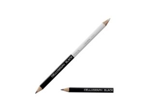Ołówek uniwersalny budowlany dwustronny grafitowy 2B / biały Cellugraph LYRA