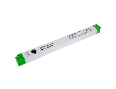 Zasilacz do oświetlenia LED 12V 15A 180W SLIM meblowy POS Power