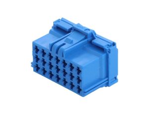 Obudowa do złączy żeńskich, Kabel do kabla, 21 pozycji 6-968975-1