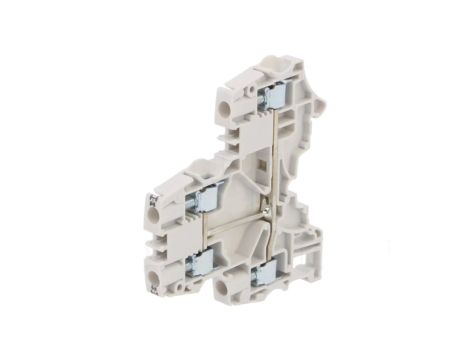 Zacisk rozgałęźny szynowy SNK 0,26mm2 drogi 1 zaciski 4 szary 1SNK506211R0000 (ZS6-D1)