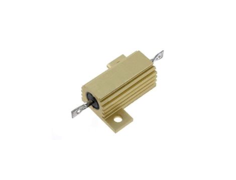 Rezystor drutowy z radiatorem śrubowy 25W 3,3 Ohm 4-1625971-7