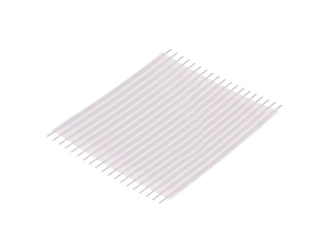 Złącze zwora elastyczna R.taśmy 2,54mm L 50,8mm proste 3-1437142-9