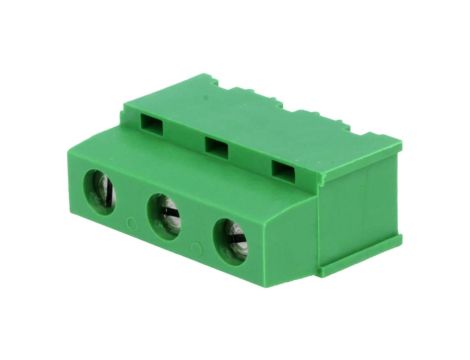 Listwa zaciskowa do druku kątowe 90 7,5mm tory 3 na PCB 282844-3