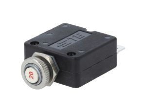 Wyłącznik nadprądowy 250VAC 50VDC 20A SPST-NC na panel W58-XB1A4A-20
