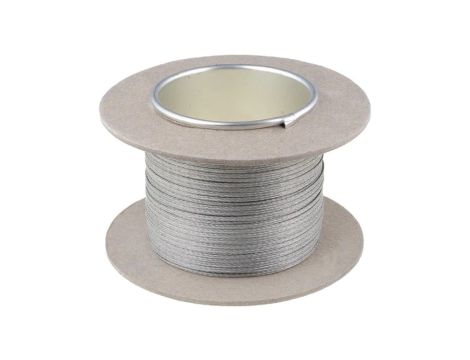 Plecionka taśma Thk 0,5mm W 2mm 10A Opakowanie 25m PRO-POWER-FB-10A