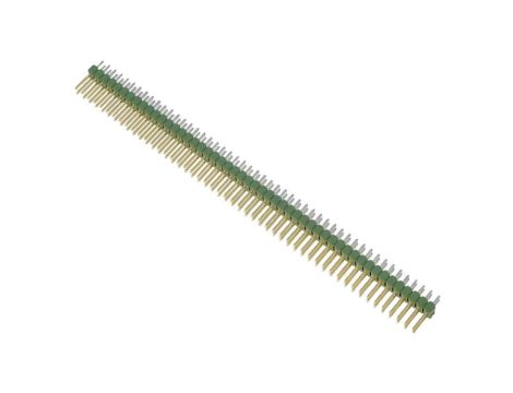 Listwa kołkowa kołkowe męskie 100-pin proste 2,54mm THT 2x50 5-826632-0