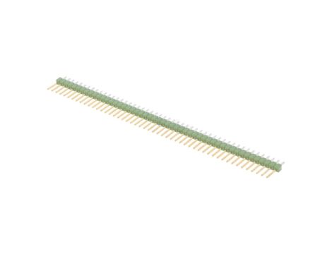 Listwa kołkowa kołkowe męskie 50-pin proste 2,54mm THT 1x50 5-826629-0