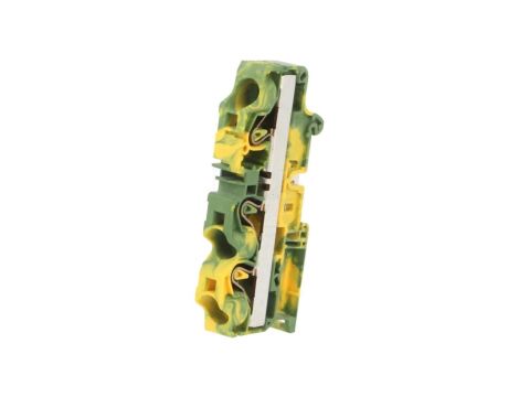 Złączka szynowa SNK 0,516mm2 tory 1 zaciski 3 żółto-zielony 1SNK712151R0000 (ZK16-PE-3P)