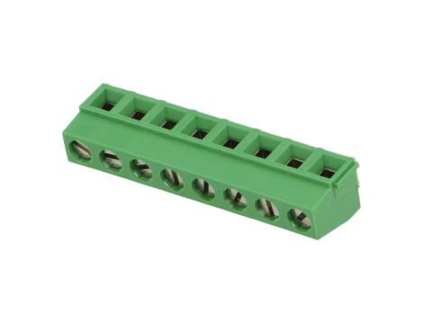 Listwa zaciskowa do PCB kątowe 90 5mm tory 8 na PCB 13,5A 282836-8