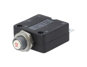 Wyłącznik nadprądowy 250VAC 50VDC 12A SPST-NC na panel W58-XB1A4A-12