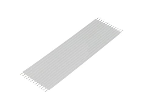 Złącze zwora elastyczna R.taśmy 2,54mm L 101,6mm proste 8-1474621-3