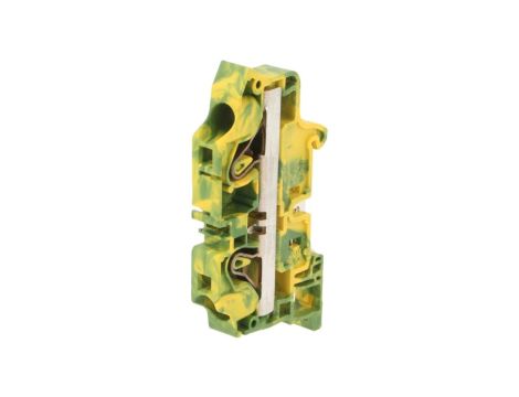 Złączka szynowa SNK 0,510mm2 tory 1 zaciski 2 żółto-zielony 1SNK710150R0000 (ZK10-PE)