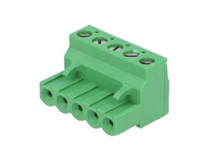 Listwa zaciskowa rozłączalna R.styków 5,08mm tory 5 proste 796634-5