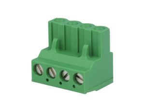 Listwa zaciskowa rozłączalna 5,08mm tory 4 proste wtyk 300V 796634-4