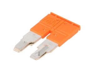 Mostek grzebieniowy SNK drogi 2 pomarańczowy szerokość 10mm 600V wys 18,5mm 1SNK910302R0000 (JB10-2)